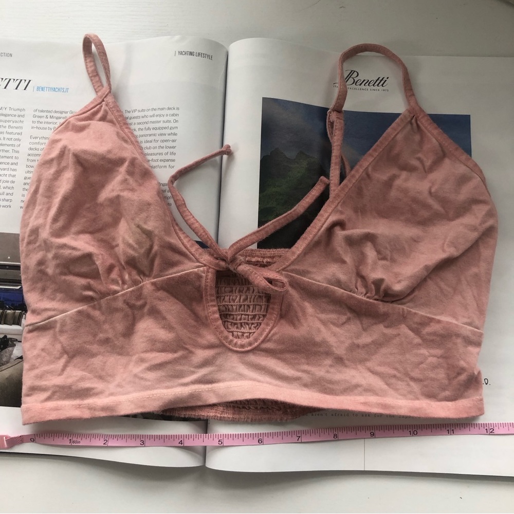 Light pink bralette top - Picture 3 of 8